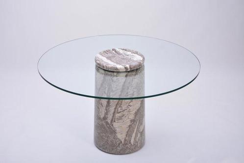 Angelo Mangiarotti - Eettafel - Castore - Glas, Marmer, Antiek en Kunst, Kunst | Designobjecten