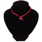 Ketting dolfijn rood NIEUW, Sieraden, Tassen en Uiterlijk, Kettingen, Ophalen of Verzenden, Nieuw, Rood