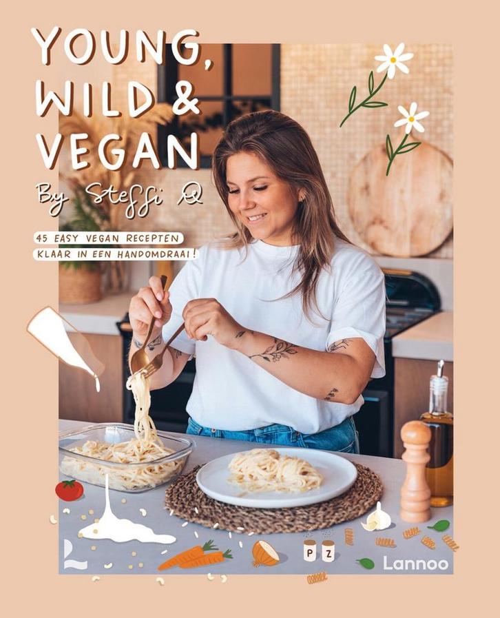 Young, wild & vegan 9789401485999 Steffi Quisquater, Boeken, Kookboeken, Zo goed als nieuw, Verzenden