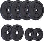 ScSPORTS Halterschijven set 27,5 kg Gietijzer - 30 mm, Verzenden, Nieuw