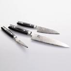 Yaxell Ran Messenset 3-delig - Geschenk Set - VG10 Damast..., Ophalen of Verzenden, Nieuw, Overige materialen, Bestekset