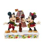 Mickey & Minnie Mouse Posten een Kerstbrief 18 cm, Nieuw, Ophalen of Verzenden