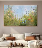 Irina Morisch - abstract floral painting- blissful path-, Antiek en Kunst