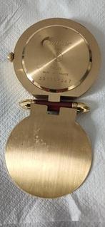 Bureauklok - Cartier - Messing - 1960-1970, Antiek en Kunst