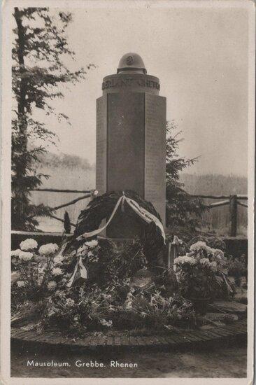 RHENEN - Mausoleum Grebbe, Verzamelen, Ansichtkaarten | Nederland, Verzenden