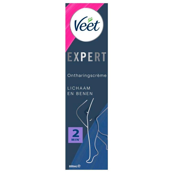 Veet Expert Ontharingscrème voor Lichaam en Benen, Witgoed en Apparatuur, Persoonlijke-verzorgingsapparatuur, Nieuw, Verzenden