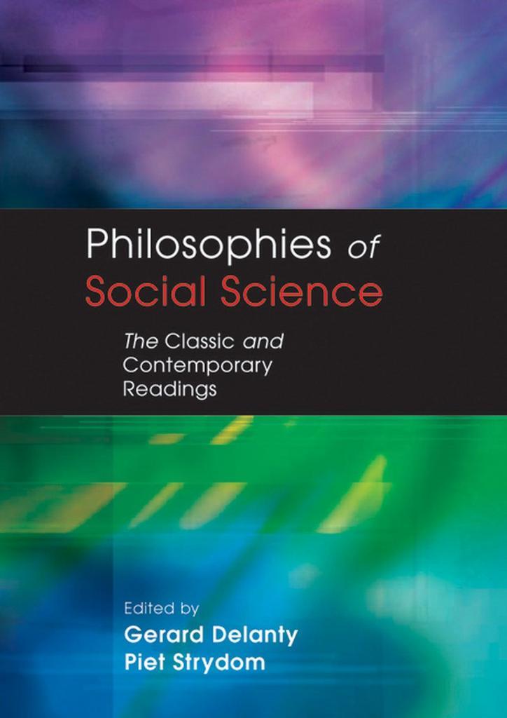 Philosophies Of Social Science, Boeken, Overige Boeken, Ophalen of Verzenden