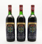 1982 Barbi - Brunello di Montalcino - 3 Flessen (0.75 liter), Nieuw