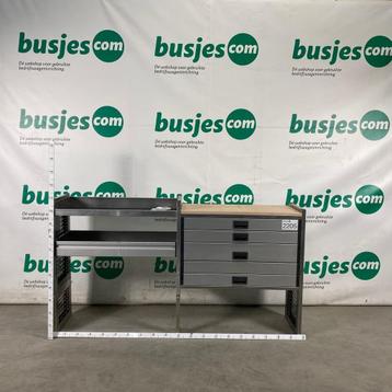 Aluca aluminium bedrijfswageninrichting gebruikt (nr 2205) beschikbaar voor biedingen