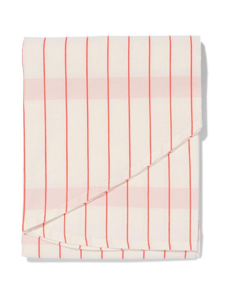 HEMA Tafelkleed rond Ø180cm katoen rood, Huis en Inrichting, Keuken | Textiel, Nieuw, Verzenden