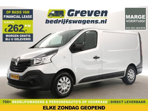 Renault Trafic 1.6 dCi T27 L1H1 Marge Airco Cruise €262pm, Auto's, Bestelauto's, Handgeschakeld, Diesel, Zilver of Grijs, Renault