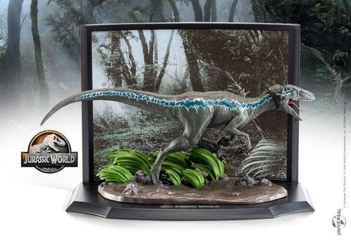 Jurassic Park Toyllectible Treasure Statue Velociraptor Blue, Verzamelen, Film en Tv, Nieuw, Ophalen of Verzenden