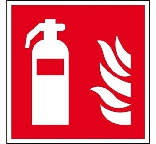Brandblusser pictogram, Huis en Inrichting, Brandblussers en Brandkasten, Verzenden