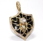 Hanger - 18 karaat Geel goud - 6.14ct. tw. Diamant