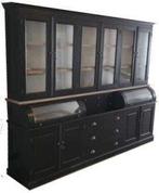 Buffetkast zwart - eiken Bastiaan 300cm, Huis en Inrichting, Kasten | Buffetkasten, Ophalen of Verzenden, Nieuw