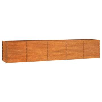 Plantenbak 400cm Cortenstaal - Retourdeal - Tuinarchitect beschikbaar voor biedingen