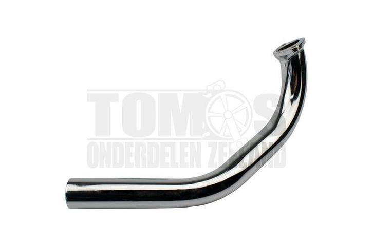 Tomos Uitlaatbocht 28mm chroom A55, Fietsen en Brommers, Brommeronderdelen | Algemeen, Nieuw, Ophalen of Verzenden