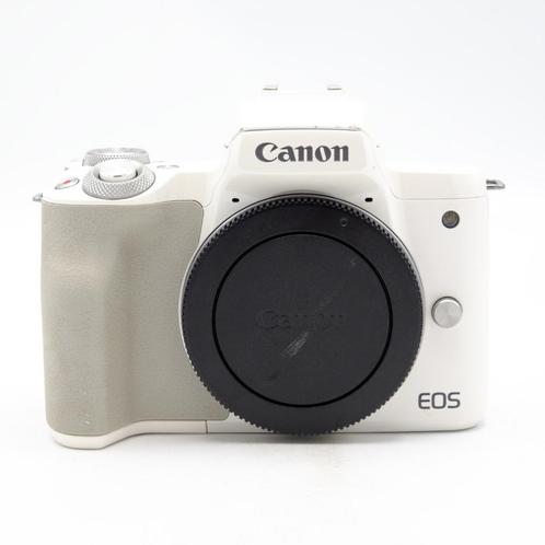 Canon EOS M50 Camera Body Wit (Occasion) - < 5000 Opnamen, Audio, Tv en Foto, Fotocamera's Digitaal, Geen optische zoom, Gebruikt