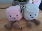 Jellycat - Pluche speelgoed Marshmallow Schlüsselanhänger -