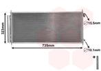 LUCHTCONDENSATOR VOOR HONDA JAZZ 2002-2008 80110SAA013, Ophalen of Verzenden, Nieuw