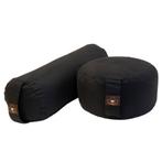 Pakket bolster en meditatiekussen - zwart, Sport en Fitness, Overige Sport en Fitness, Verzenden, Nieuw
