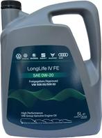 Originele VW 0W20 Motorolie 5L LongLife IV FE Audi Seat S..., Ophalen of Verzenden, Nieuw