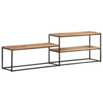 vidaXL Tv-meubel 180x30x50 cm massief acaciahout, Huis en Inrichting, Verzenden, 150 tot 200 cm, Nieuw, Minder dan 100 cm