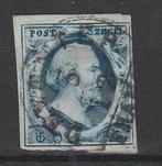 Postzegel Nederland 1852 Nr.1gebruikt zie omschrijving (608), Postzegels en Munten, Verzenden, T/m 1940, Gestempeld