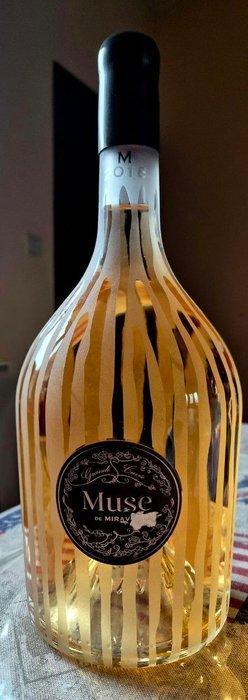 2018 Muse de Miraval - Provence - 1 Magnum (1,5 L), Verzamelen, Wijnen