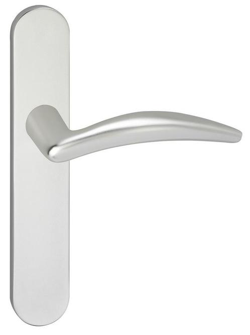 Deurklink Windsor op schild Ovaal Blind Verdekt aluminium, Doe-het-zelf en Verbouw, Hang- en Sluitwerk, Verzenden