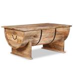 Massief Mango Salontafel | OP = OP | Vintage, Huis en Inrichting, Tafels | Salontafels, 50 tot 100 cm, Nieuw, Vintage / Retro