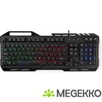 Gaming-toetsenbord met RGB-verlichting en USB 2.0 voorzien, Verzenden, Nieuw, Nedis