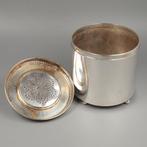 David Andersen Art Deco Theebus - Doos - .830 zilver