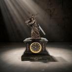 Pendule - houlet - Marmer, Brons, Glas - 1850-1900, Antiek en Kunst, Antiek | Klokken