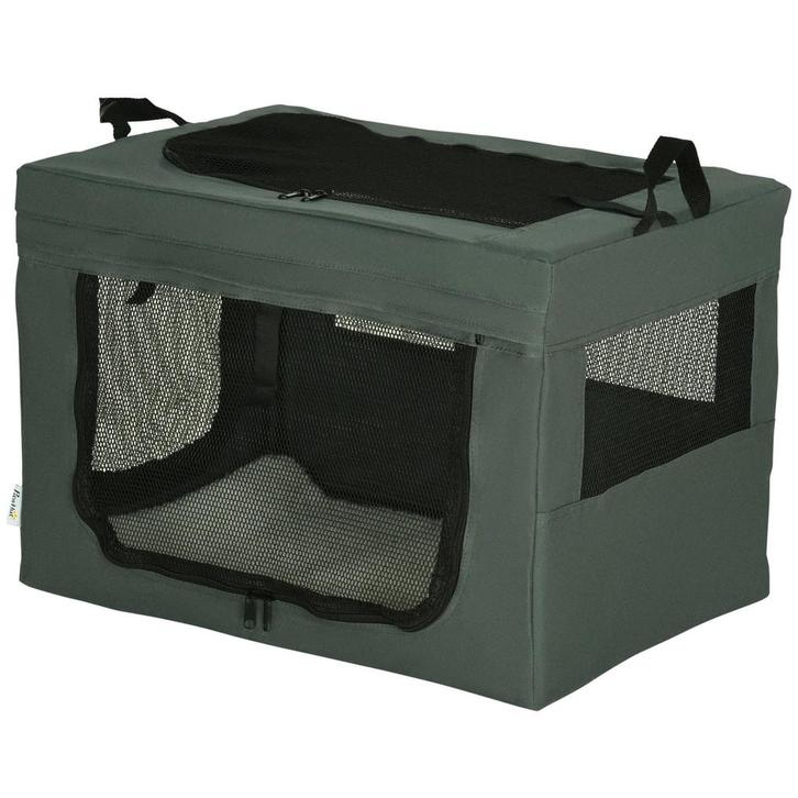 TRUUSK Hondentas en Kattenbox - Met Gaasraam en Kussen - Oxf, Dieren en Toebehoren, Honden-accessoires, Nieuw, Verzenden