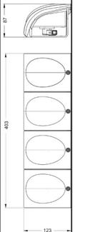 Jokon Module Achterlicht en Remlicht 810, Caravans en Kamperen, Ophalen of Verzenden, Nieuw