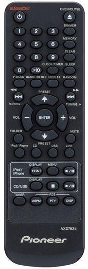 Pioneer AXD7634 afstandsbediening, ook geschikt voor de A..., Audio, Tv en Foto, Afstandsbedieningen, Verzenden