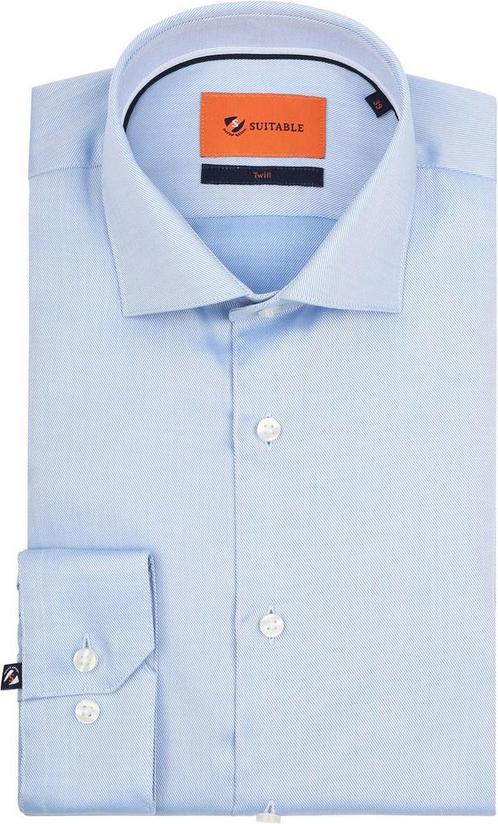 Suitable Overhemd Blauw DR-04 maat 42 Heren, Kleding | Heren, Overhemden, Nieuw, Verzenden