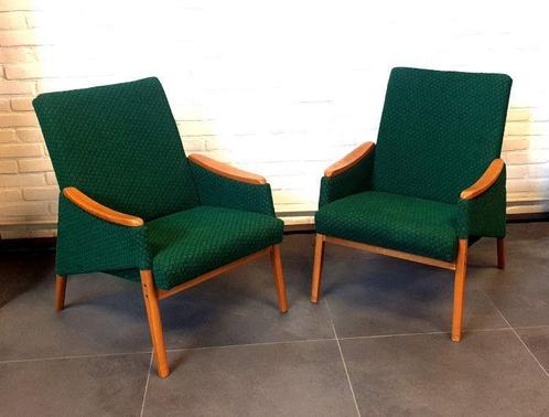 1920-1970 Kleurrijke Vintage Fauteuils, Neerzetten&Genieten, Antiek en Kunst, Antiek | Meubels | Stoelen en Banken
