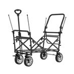 Inklapbare Bolderkar / Transportwagen - Max. 120 kg - Grijs, Caravans en Kamperen, Bolderkarren, Verzenden, Nieuw