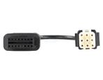 Jaltest ZF Ecomat 9 Pins OBD - 16 Pins OBD2 Verloopkabel Aut, Verzenden, Nieuw