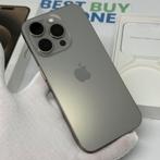 iPhone 15 Pro 128GB naturel /zeer net /90% batt /garantie, 128 GB, Ophalen of Verzenden, Zo goed als nieuw, Zonder simlock