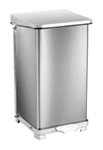 Industriële pedaalemmer 45 ltr mat RVS, Huis en Inrichting, Verzenden, Nieuw