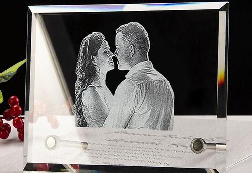 Voucher t.w.v. € 45,- voor een kristallen fotolijst, Tickets en Kaartjes, Kortingen en Cadeaubonnen