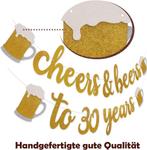 30e Verjaardag slingers, decoratie, Cheers & beers, feest, Verzenden, Nieuw