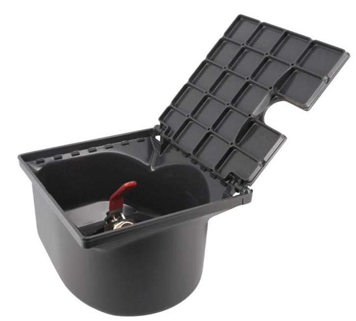 Nicoll sproeiput 20 x 20cm - Antraciet, Doe-het-zelf en Verbouw, Buizen en Afvoer, Ophalen of Verzenden