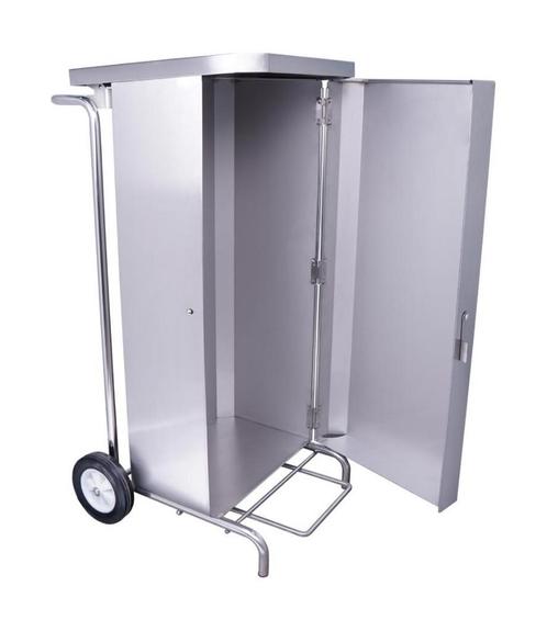 Afvalzakhouder MSH 100 | Voetbediening | (B)37x(D)56x(H)89cm, Zakelijke goederen, Horeca | Keukenapparatuur, Nieuw in verpakking