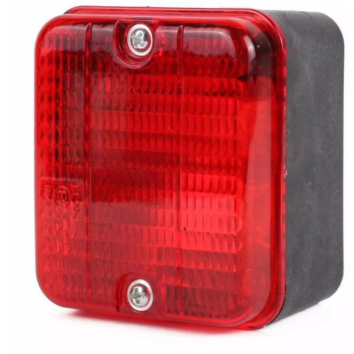 Benson Mistachterlicht - Compact - Rood - 85 x 75 mm - In..., Auto diversen, Aanhangwagen-onderdelen, Nieuw, Ophalen of Verzenden