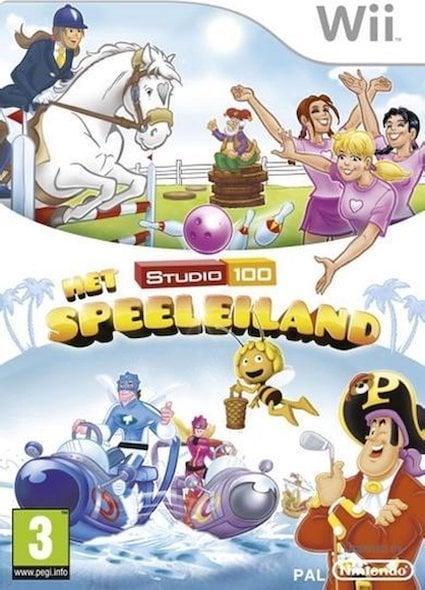 Het Studio 100 Speeleiland (Wii Games) (Nintendo Wii), Spelcomputers en Games, Games | Nintendo Wii, Zo goed als nieuw, Ophalen of Verzenden
