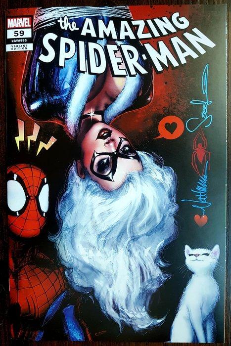 Amazing Spider-Man #59 - Signed by Nathan Szerdy + COA - 1, Boeken, Strips | Comics